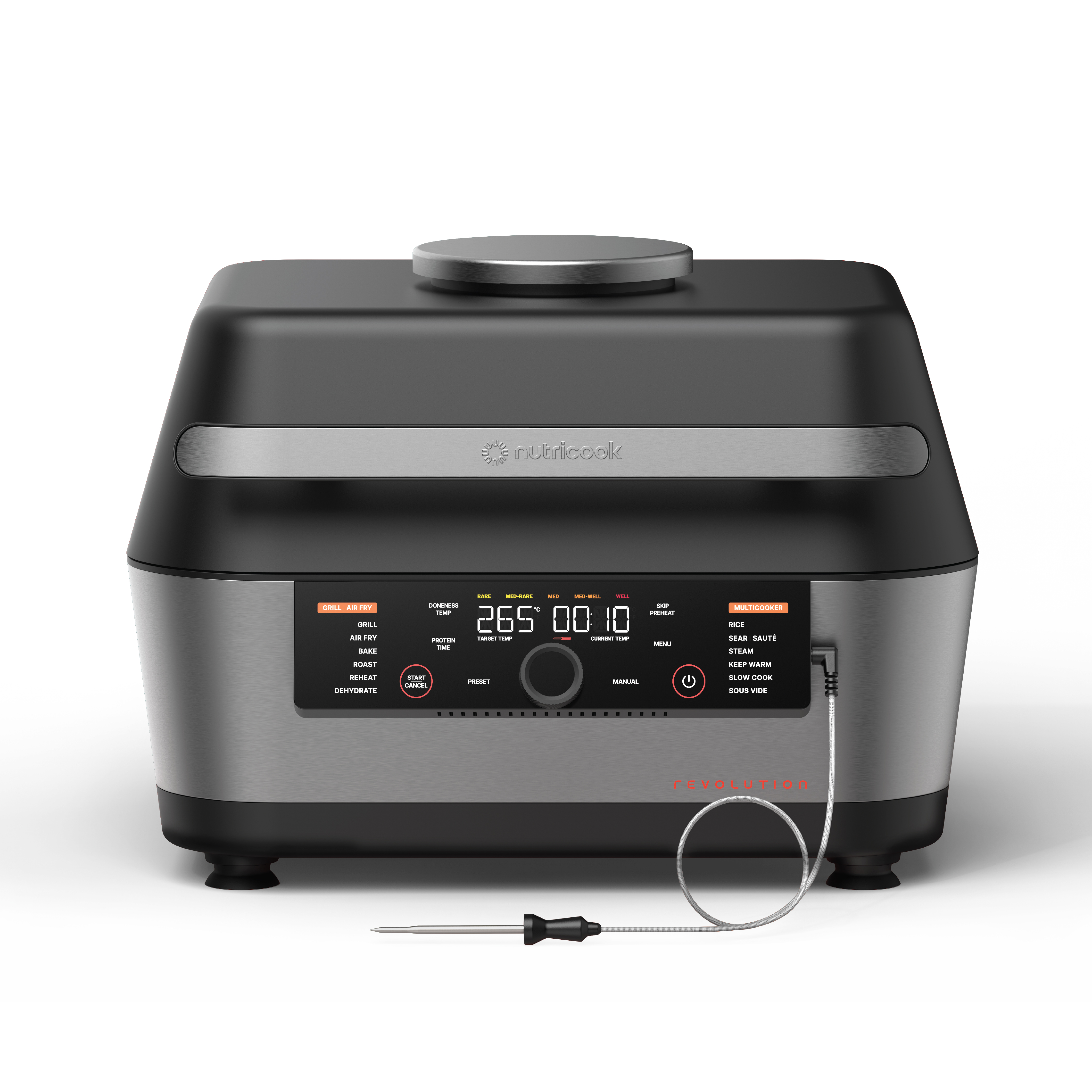 دستگاه پخت‌وپز ۱۲ کاره هوشمند نوتریکوک - RG600UAE