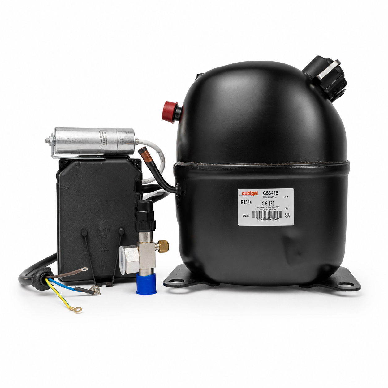 کمپرسور یخچال Cubigel - GS34TB-T